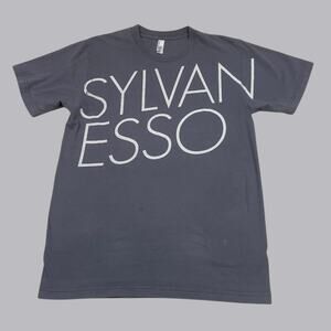 Sylvan Esso name print American Apparel shirt medium